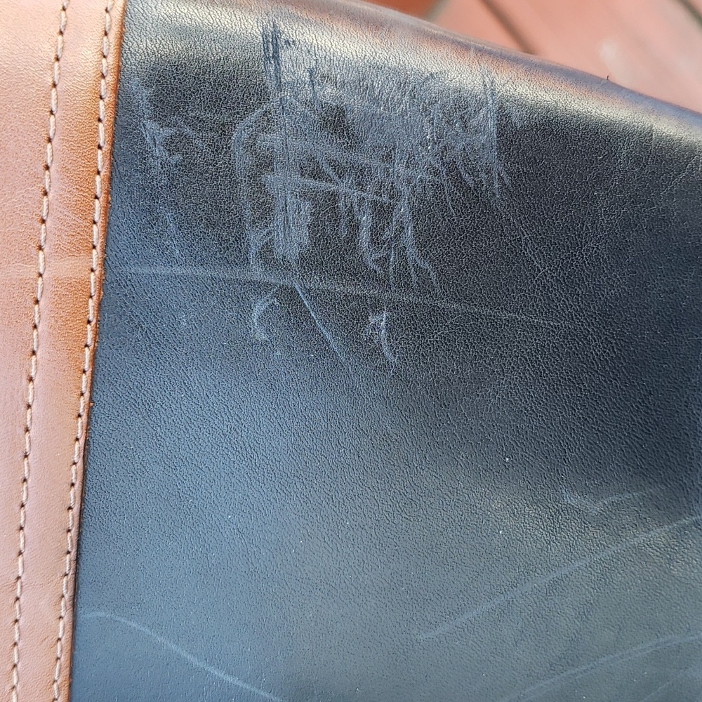 NWOT RALPH LAUREN  TONE RIDING POLO TALL BOOTS Women's 7.. Scratches! - Picture 3 of 11